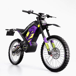 2025 Hezzo D7 8000W <b>72V</b> Middrive Electric Dirt Bike 330nm 35Ah 19" Long Range Road Enduro <b>Ebike</b> 3-Year Warranty Aluminum Handle - Product Image 1