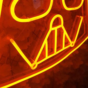 Ventes Flash : Enseigne Néon 'Masque' pour Mariage, Maison, Fête d'Anniversaire d'Enfants, Lumière Néon Personnalisée pour Magasin, Mots Lumineux Néon - Product Image 5