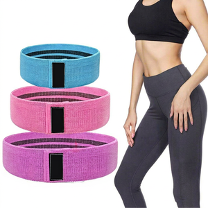 Unisex Booty Camo Pattern Hip Circle Loop Heavy Cotton TPE Durable <b>Workout</b> Fitness Resistance Elastic <b>Bands</b> Custom Packaging - Product Image 1