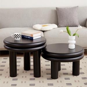 Precio de fábrica, venta al por mayor, sofá moderno de lujo, mesa auxiliar, esquina de sala de estar, mesa de centro redonda de metal, mesa de té de lujo para el hogar - Product Image 2