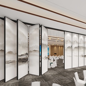 KHÁCH SẠN Thái Lan hoạt động phân vùng tường phân vùng hội trường di chuyển màn hình xoay cửa trục di chuyển tường phân vùng cách âm - Product Image 3