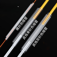 Selubung Pelindung Sambungan Kabel Fiber Optik FO-HST 40mm 45mm 60mm Single/Double Pin Bare Fiber Drop Cable FTTH