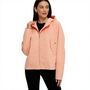 Custom Women Lightweight Hooded Windbreaker Jacket Waterproof Casual Outdoor Zip Up Nylon <b>Rain</b> jacket for <b>men</b> Private Label <b>Coat</b> - Product Image 1