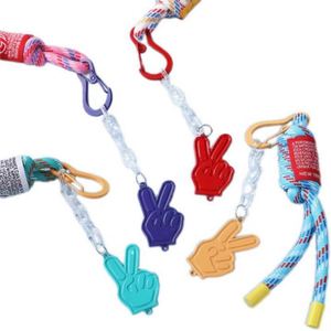 Correa de poliéster tejida a mano DIY de moda para llavero, colgante de teléfono, dije de muñeca, accesorio de ropa para mochila - Product Image 3