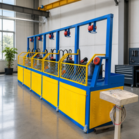 Machine automatique de tréfilage de fil d'acier à faible teneur en carbone, équipement de type poulie haute performance pour la fabrication de clôtures et la construction