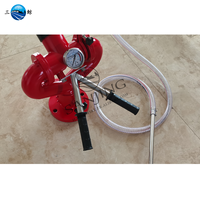 Semprotan Air Jet Monitor Kebakaran Berflensa Tetap dari Paduan Aluminium Berbentuk Hati