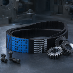 Courroie de distribution dentée Yizun H 335-475 mm en néoprène pour transmission de puissance de machines industrielles - Product Image 2