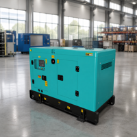 Groupe électrogène diesel silencieux 60Hz 24kW 30kVA à faible bruit, insonorisé, générateur industriel, alimentation de secours pour usage domestique et commercial