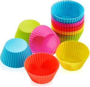 Cupcake Liner with Reusable Muffin Cup Eco-Friendly Baking Cup <b>for</b> Chocolate <b>Cake</b> Mold Decorative Kitchen Baking Tools - Product Image 1