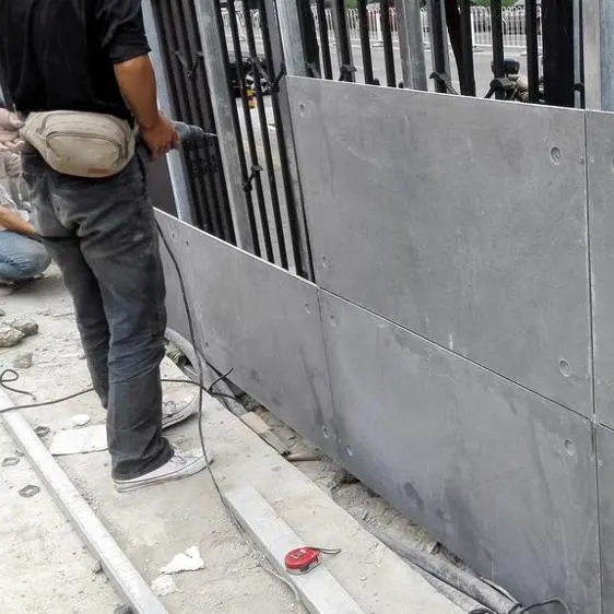 Leichtes Stahl profils ystem verwenden Wand paneel Zement platte