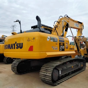 Precio Económico, Maquinaria de Construcción Komatsu de 21 Toneladas, Excavadora de Cadenas PC210LC-8 Komatsu, Segunda Mano, Original - Product Image 2