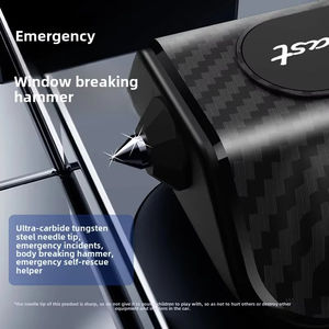 Numéro de parking automatique multifonctionnel 2-en-1 Brise-vitre de sécurité Numéro de téléphone intérieur Décoration de voiture Plaque d'immatriculation temporaire - Product Image 3