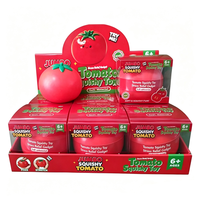 Reuze Tomatenmeel Gevulde Knijp Speelgoed Simulatie Fruit TPR Stress Verlichtende Fidget Speelgoed Grote Maat Decompressie Speelgoed voor Kinderen
