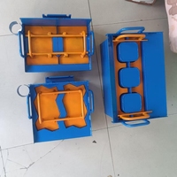 Máquina Manual para Hacer Bloques de Cemento, Nueva, para Uso Doméstico, Exportación, Pequeña, para Pavimentación