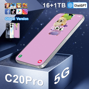 Smartphone d'occasion C20 Pro 5G, appareil photo 108MP, double carte SIM, écran LCD incurvé 7 pouces, batterie 7000mAh, charge rapide 65W - Product Image 4