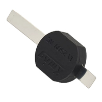 Interrupteur Tactile Noir 3A 30V à Câble Long ou Court, 2 Broches, Auto-Bloquant, SMD, pour Lampe Torche LED et Appareils Électroménagers, Certifié CE RoHS