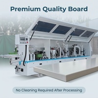 Machine de chantournage entièrement automatique robuste avec pré-fraisage pour meubles, PVC, acrylique, contreplaqué et perçage latéral