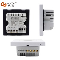 Thermostat HVAC programmable électrique avec écran tactile pour le contrôle de la température des tapis de chauffage au sol