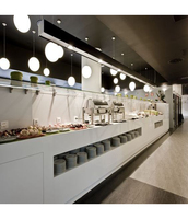 Table de buffet en pierre artificielle de haute qualité