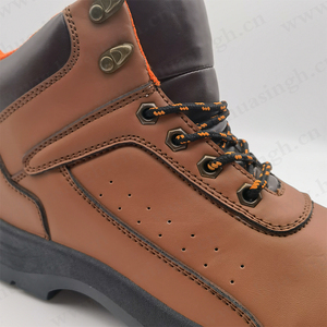 Rwh, <span class=keywords><strong>botas</strong></span> de seguridad marrones con inserción de punta de acero para <span class=keywords><strong>campo</strong></span> de construcción <span class=keywords><strong>botas</strong></span> de <span class=keywords><strong>trabajo</strong></span> de suela de PVC resistentes a la estática antiperforación HSB286 - Product Image 5