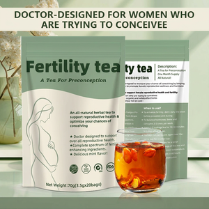 Té de Hierbas Naturales para la Fertilidad en Mujeres que Están Tratando de Concebir |   Suplemento para el Bienestar Reproductivo |   OEM ODM Marca Privada - Product Image 3