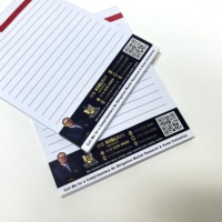 Bloc-notes promotionnel personnalisé avec logo imprimé, mini bloc-notes, petit bloc-notes, bloc-notes OEM, couverture souple, bloc-notes A5