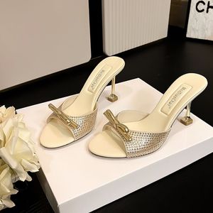Chaussures de mariée élégantes 8CM/5CM, taille 33-42, escarpins blancs en soie à bout pointu, sexy, talons tendance pour femmes 2026 - Product Image 1
