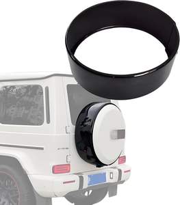 Cache-roue de secours noir brillant pour Mercedes Classe G W463 W464 W465 G500 G550 G63 G65 G <span class=keywords><strong>Wago</strong></span> - Product Image 1