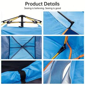 Tente de camping automatique instantanée, ultralégère, portable, facile à installer, pour l'extérieur - Product Image 4
