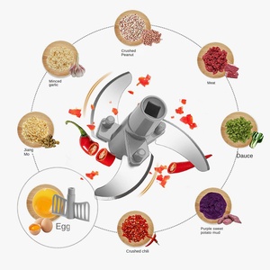 Đa chức năng hướng dẫn sử dụng tỏi puller thịt nhỏ nai cần tây bánh bao nhồi Máy Nghiền hộ gia đình hành lá Trái Cây Rau - Product Image 3