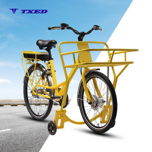 Bicicleta Eléctrica de Carga TXED de Alta Calidad con Cuadro de Aleación de <span class=keywords><strong>26</strong></span>/24 Pulgadas, Freno de <span class=keywords><strong>Rodillo</strong></span>, Motor Delantero de 36V/250W y Batería de Litio de 36V/13Ah - Product Image 1