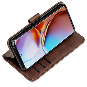Étuis de téléphone en cuir à rabat PU à bas prix pour Motorola Moto E32S G82 G71S G52J I Edge Plus 30 Neo Ultra avec couvercle de fente pour <span class=keywords><strong>carte</strong></span> - Product Image 4