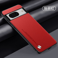 Étui de luxe en cuir PU pour Google Pixel 8 Pro 8Pro, coque de protection en silicone pour Google Pixel 6A 7A 6 7 Pro Pixel6 8A