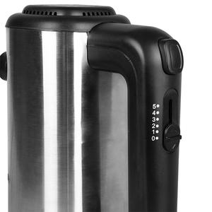 Batteur à œufs électrique en acier inoxydable Canxin, 5 vitesses, mélangeur à main avec fouet en fil métallique, noir - Product Image 4