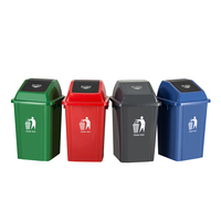 Offres Spéciales 30L 50L 70L 80L Poubelle sanitaire à pédale PP Conteneur à déchets en plastique d'intérieur