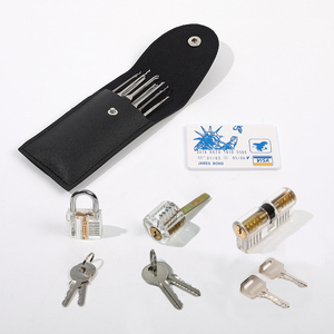 Kit d'entraînement à la <span class=keywords><strong>crochetage</strong></span> de serrures, best-seller, avec sacs transparents à fermeture éclair et jeu de crochets de haute qualité - Product Image 5