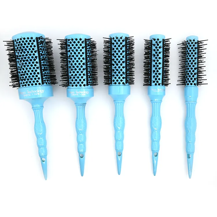 Pettine per spazzola per capelli in plastica di alta qualità imbottito con Logo personalizzato all'ingrosso Oem di alta qualità