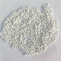 Gránulos Blancos de PC+ABS Brillantes, Resina de Aleación de Alto Impacto para Electrodomésticos Inteligentes y Carcasas de Dispositivos Médicos
