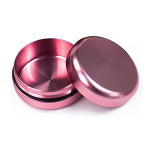 Wholesale Aluminum Screw Cap Cosmetics Tin <b>Box</b> Jar Colorful <b>Metal</b> Container Skin Care Shampoo Lotion Packaging Brushed - Product Image 5