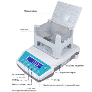 مقياس كثافة إلكتروني من البلاستيك الصلب من الجهة المصنعة لقياس التوازن - Product Image 6