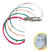 CIVIN 1048 Set Senar Gitar Akustik 6 Senar Warna-Warni Bahan Stainless Steel Tahan Lama Seri 1048
