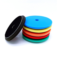 Tampon en mousse de 6 pouces pour polisseuse, tampons de polissage DA 150 mm
