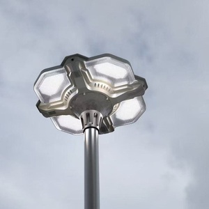Lámpara Solar Inteligente LED RGB para Jardín con Función de Ritmo Musical, Impermeable, de Aluminio, con Control Remoto, Fuente de Alimentación, Clasificación IP67 - Product Image 3