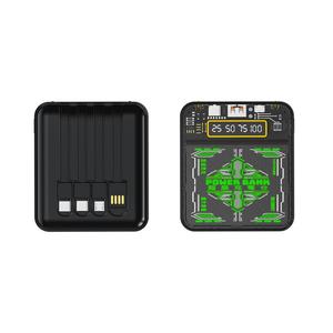 Cargador Portátil con Cable de Carga Integrado, Mini Banco de Energía de 10000mAh 20000mAh 30000mAh, Banco de Energía Universal de Alta Calidad - Product Image 4