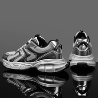 Chaussures de course respirantes en mesh pour hommes, imperméables, tendance sport, décontractées, pour la salle de sport, été et hiver