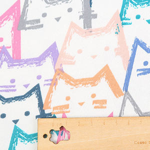 Vente en gros de tissu éponge de Chine 20oz tissu bouclé imprimé 100 polyester français éponge tissus fantaisie pour vêtements - Product Image 2