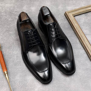 Zapatos Formales de Cuero Vacuno con Punta Puntiaguda y Diseño Brogue, Antideslizantes, con Suela de Goma, Soporte de Arco y Resistentes al Agua para Hombre - Product Image 2