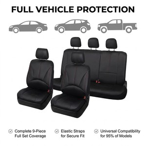 <span class=keywords><strong>Coprisedili</strong></span> Auto in Pelle PVC Personalizzati, Set Universale Impermeabile Prodotto in Cina - Product Image 2