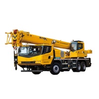 Grue sur camion de 25 tonnes QY25K5D avec flèche télescopique, grue sur camion télécommandée