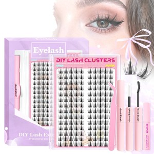 Kit <span class=keywords><strong>de</strong></span> Extensión <span class=keywords><strong>de</strong></span> <span class=keywords><strong>Pestañas</strong></span> DIY con <span class=keywords><strong>Pegamento</strong></span> <span class=keywords><strong>de</strong></span> Doble Punta - Juego <span class=keywords><strong>de</strong></span> <span class=keywords><strong>Pestañas</strong></span> Postizas al por Mayor para Salón y Hogar - Product Image 5